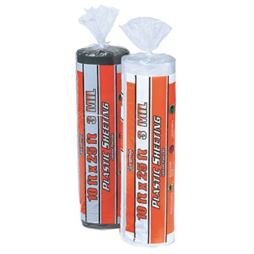 BERRY PLASTICS Corp 626132 10" x 25" 3Mil Feuille, Noir - Photo 1/1