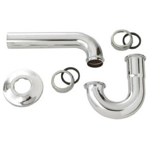 Master Plumber 453-043 MP Küche P-Falle, 1-1/2 Zoll, Chrom - Bild 1 von 1